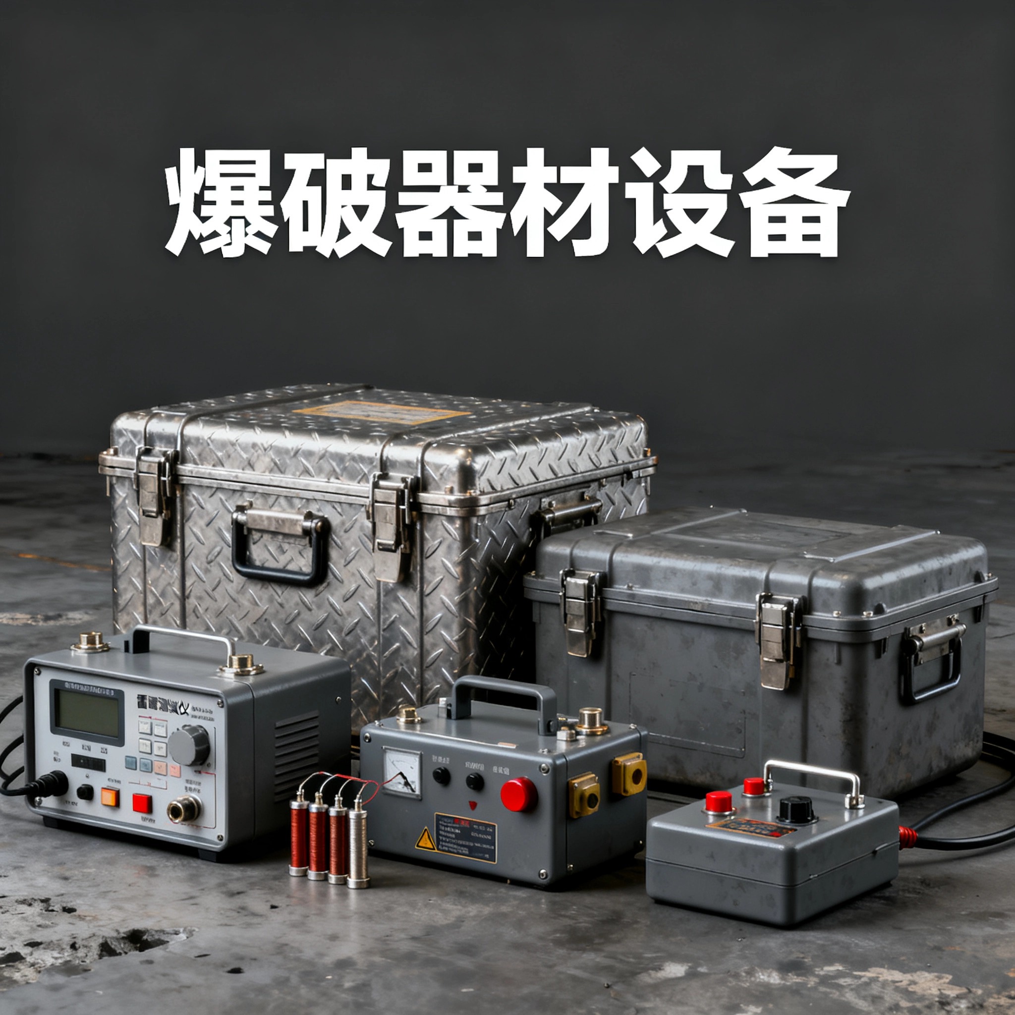 阳西爆破工程师的“兵器库”：常用器材一册通